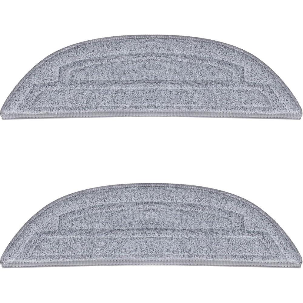 image:imageroborock 2 Pack Microfiber Mop Cloths and 2 Pack Edge Mop Cloths for Saros 10 Robot Vacuum Cleaner Mop Pad Replacement AccessoriesMop Cloth5