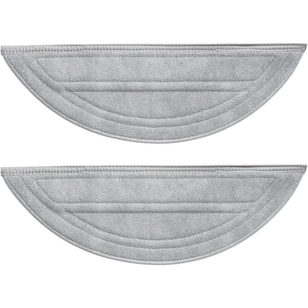 image:imageroborock 2 Pack Microfiber Mop Cloths for Saros 10 Robot Vacuum Cleaner Mop Pad Replacement AccessoriesMop Cloth1