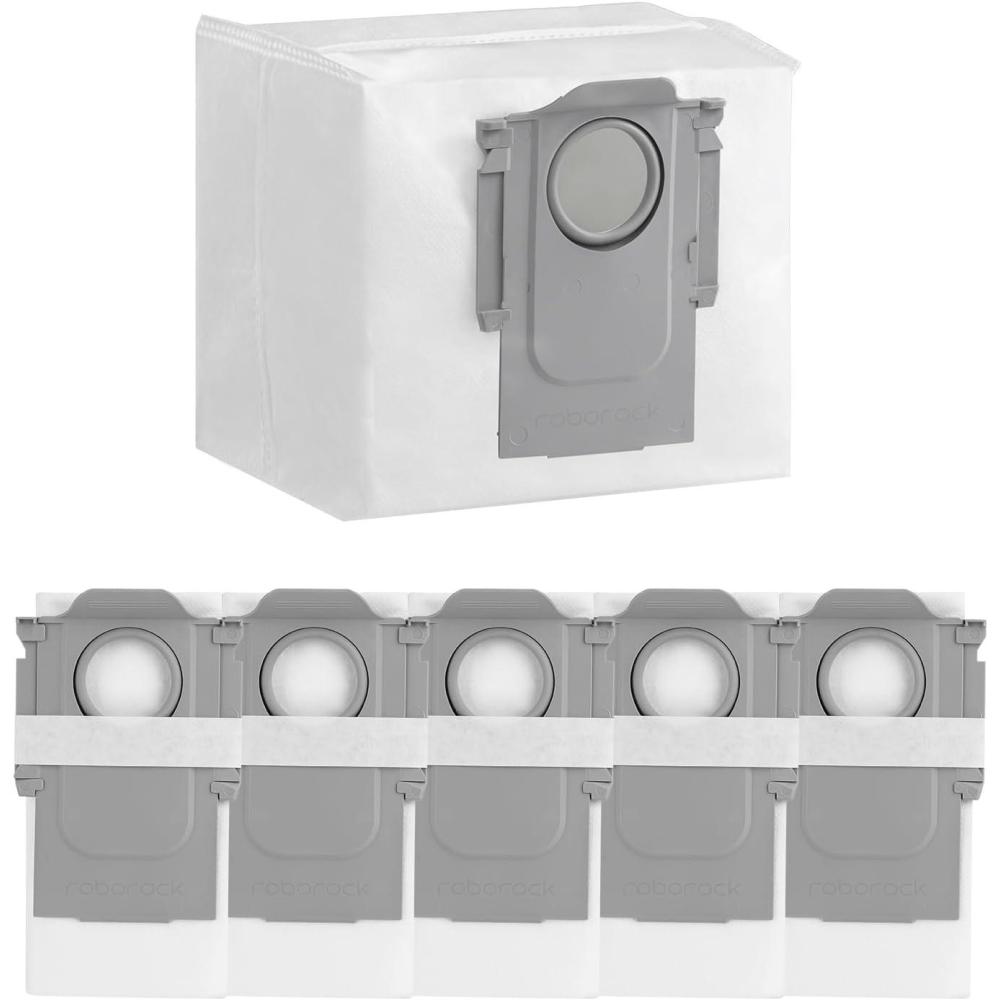 image:imageroborock 6 Packs Disposable Dust Bags for QV35A Saros10series QrevoEdgeS5A QrevoCurv2Flow QrevoCurv CurvX S5X QrevoSlim S8MaxVUltra S8MaxUltra QrevoMaxVQrevoEdge QRevo series Robot Vacuum2Dust Bag