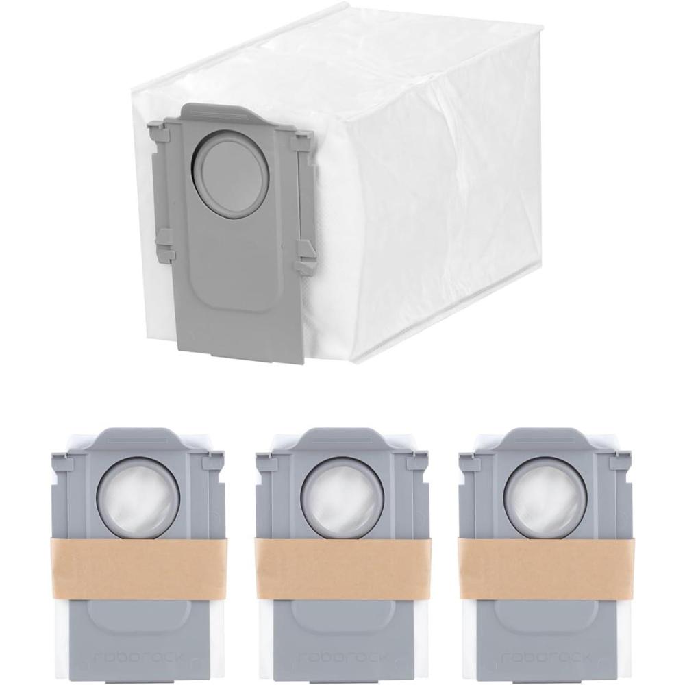 image:imageroborock 6 Packs Disposable Dust Bags for QV35A Saros10series QrevoEdgeS5A QrevoCurv2Flow QrevoCurv CurvX S5X QrevoSlim S8MaxVUltra S8MaxUltra QrevoMaxVQrevoEdge QRevo series Robot Vacuum4Dust Bag