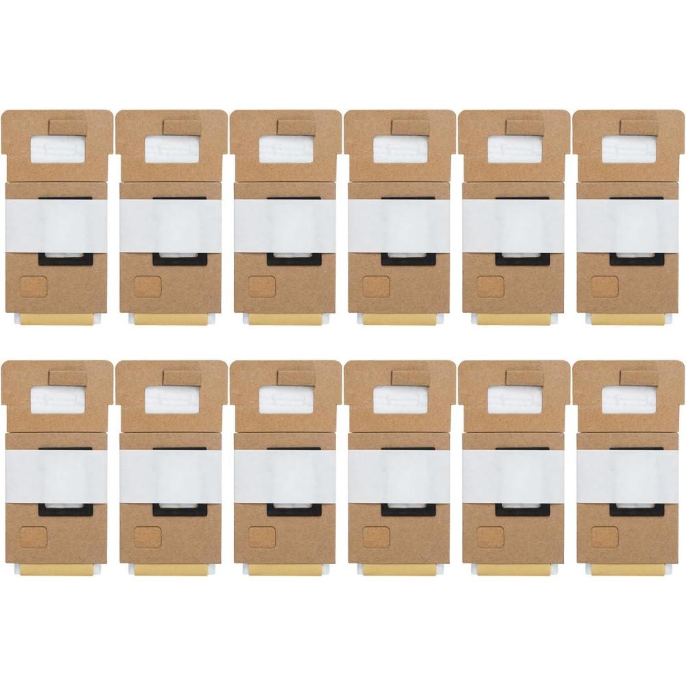 image:imageroborock 6 Packs Disposable Dust Bags for QV35A Saros10series QrevoEdgeS5A QrevoCurv2Flow QrevoCurv CurvX S5X QrevoSlim S8MaxVUltra S8MaxUltra QrevoMaxVQrevoEdge QRevo series Robot Vacuum3Dust Bag