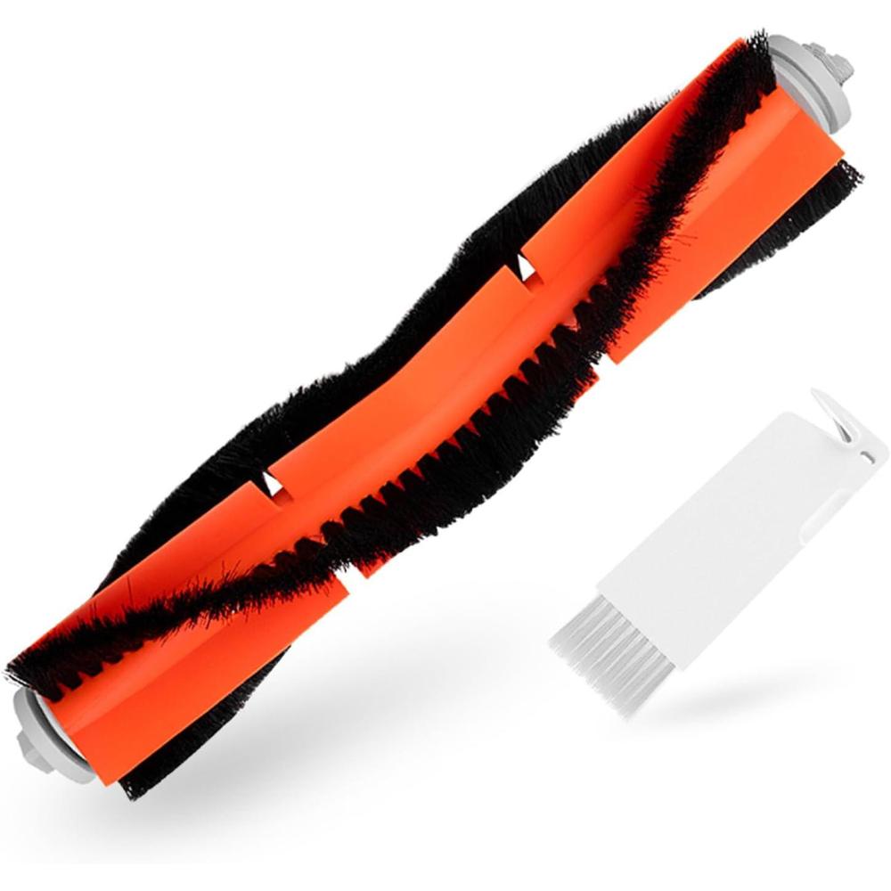 image:imageroborock Dual Main Brush Replacement for S8 MaxV Ultra S8 Max Ultra Robot Vacuum Cleaner Two Roller Brushes Included Roller Brush Accessories KitMain Brush4