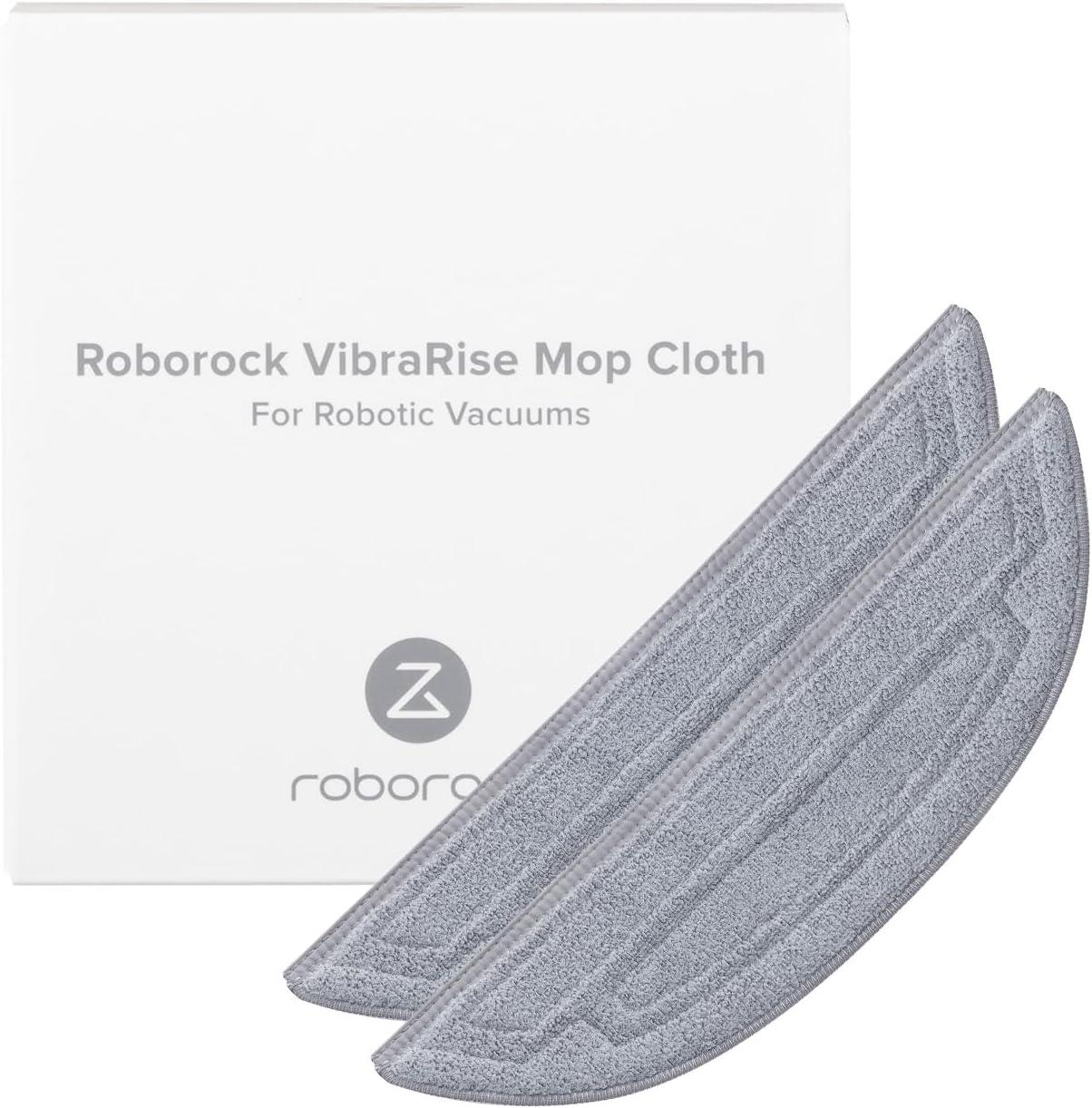 image:imageroborock 2 Pack Microfiber Mop Cloths for Saros 10 Robot Vacuum Cleaner Mop Pad Replacement AccessoriesMop Cloth5