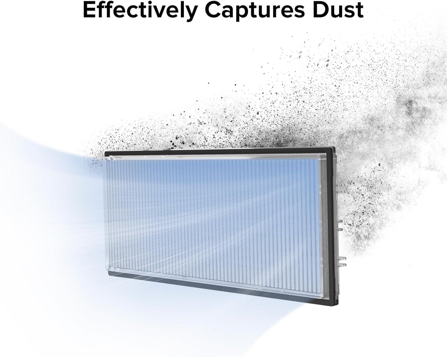 image:imageroborock 2 Pack Washable Filter for S8 MaxV Ultra S8 Max Ultra S8 MaxV Ultra with Auto Water Refilling and Drainage System Robot Vacuum Cleaners High Efficiency Filters Replacement PartsFilterA