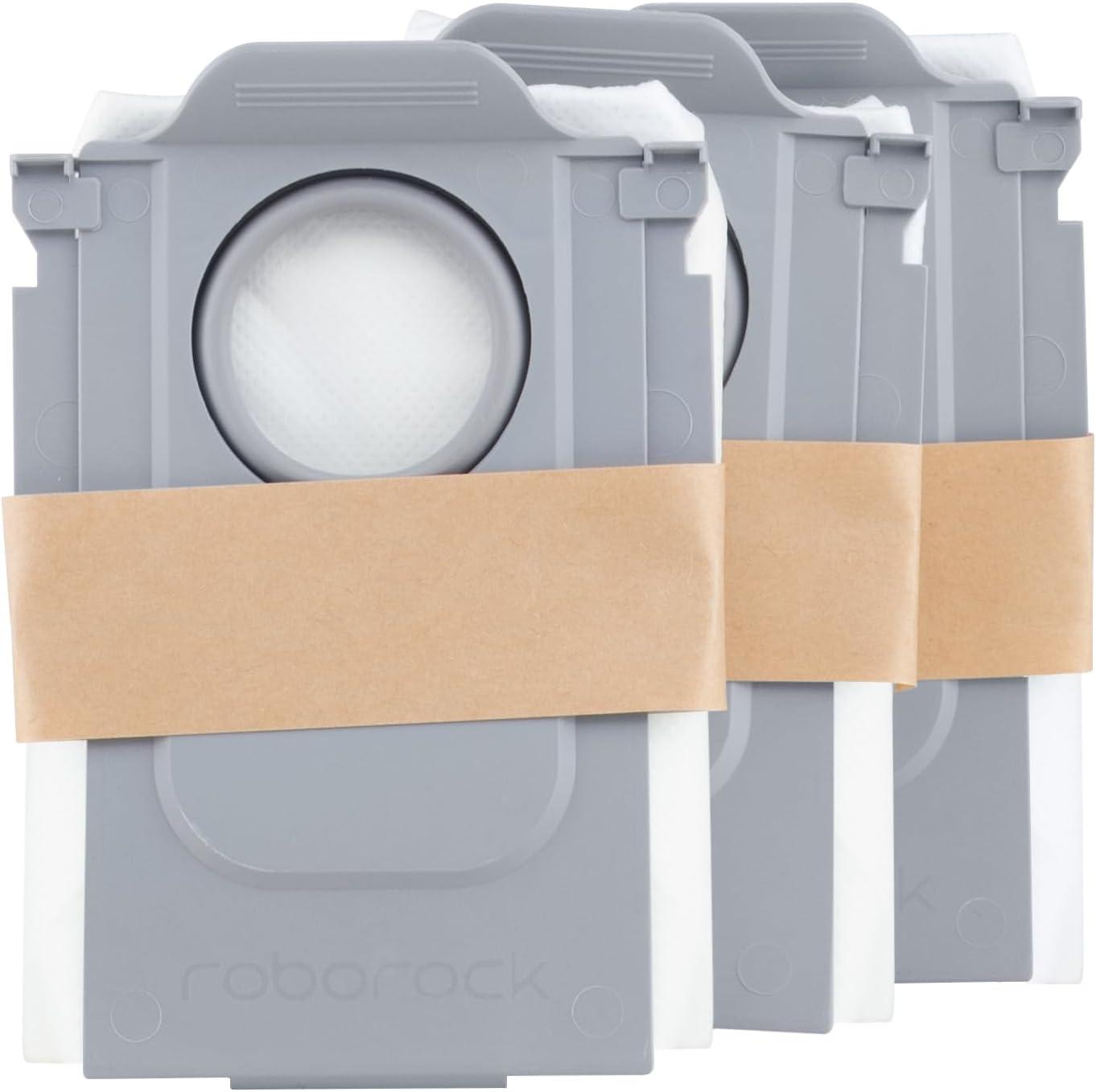image:imageroborock 6 Packs Disposable Dust Bags for QV35A Saros10series QrevoEdgeS5A QrevoCurv2Flow QrevoCurv CurvX S5X QrevoSlim S8MaxVUltra S8MaxUltra QrevoMaxVQrevoEdge QRevo series Robot Vacuum4Dust Bag