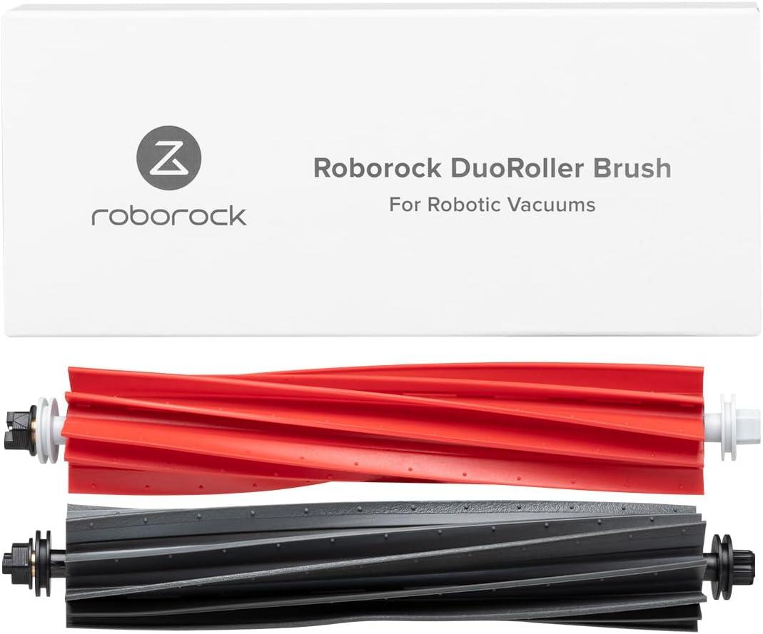 image:imageroborock Dual Main Brush Replacement for S8 MaxV Ultra S8 Max Ultra Robot Vacuum Cleaner Two Roller Brushes Included Roller Brush Accessories KitMain Brush3