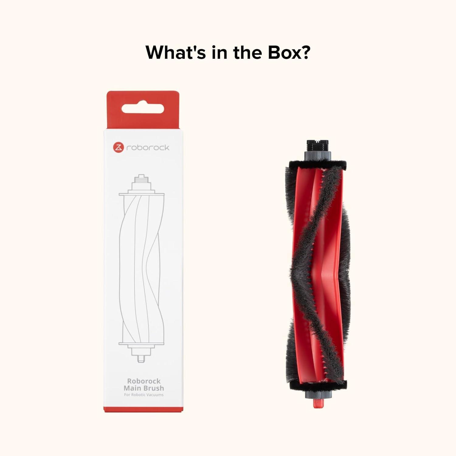 image:imageroborock Dual Main Brush Replacement for S8 MaxV Ultra S8 Max Ultra Robot Vacuum Cleaner Two Roller Brushes Included Roller Brush Accessories KitMain Brush7