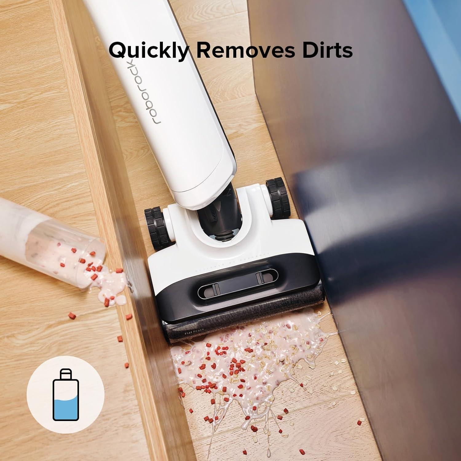 image:imageroborock Floor Cleaning Solution Floor Cleaner for Hardwood Compatible Robot Vacuums with Mopping and Wet and Dry Vacuum 1L 338 Fl OZ338 Fl OZ Pack of 2