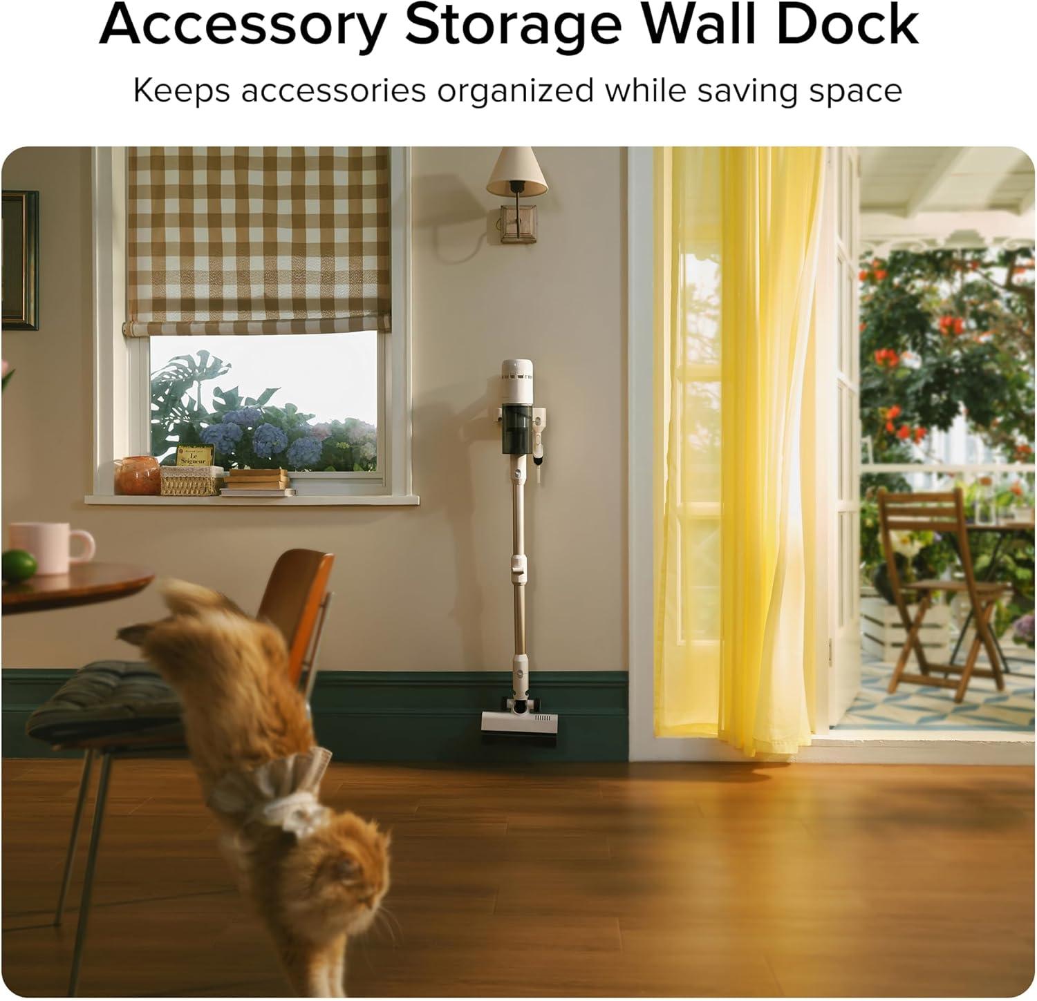 image:imageroborock H60 Ultra Cordless Stick Vacuum Cleaners Upgraded 210AW Suction Stick Vacuum with 90Min Runtime 90 Bendable Tube LED Dust Detection Vacuum Cleaner for Carpets Hard Floors amp Pet HairH60