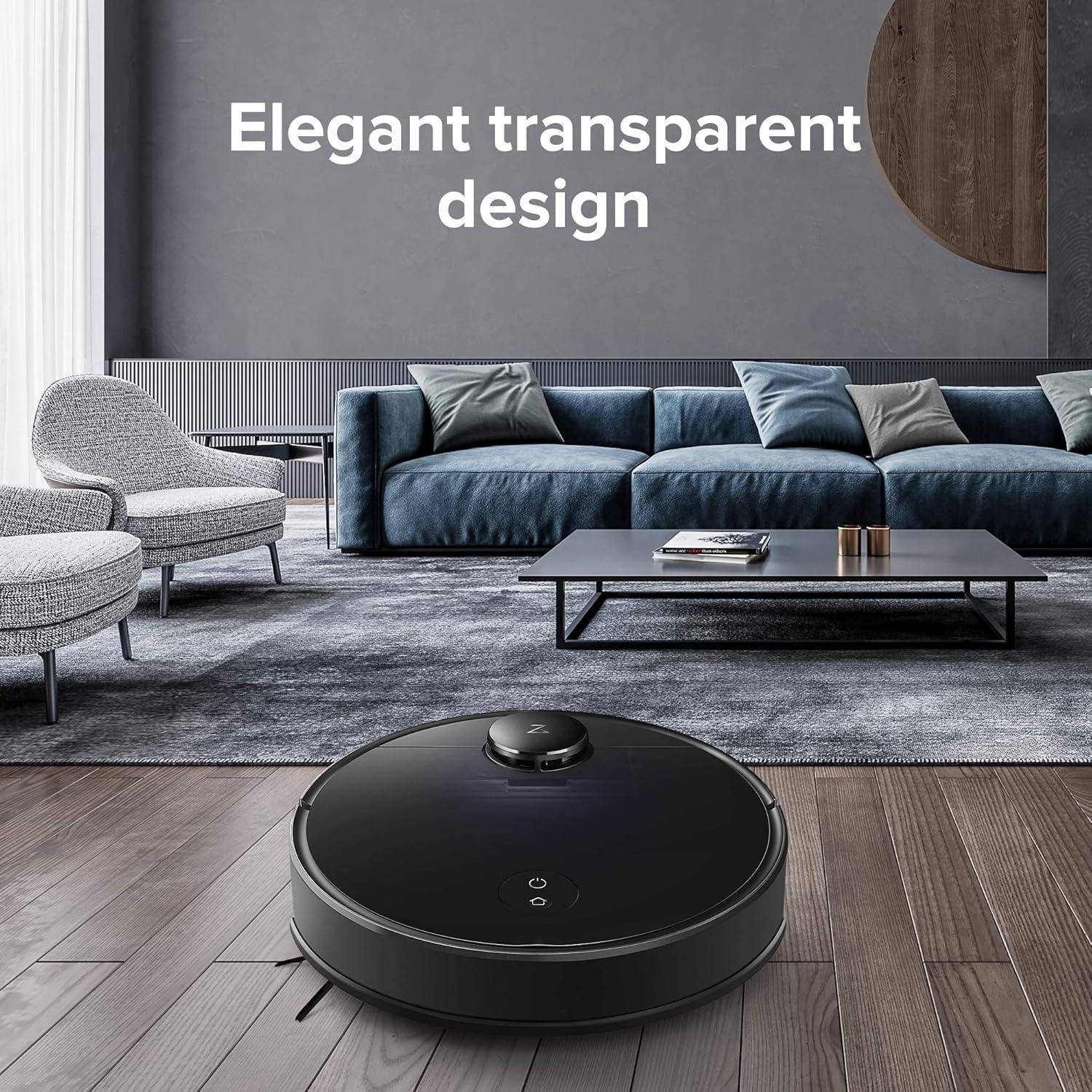 image:imageroborock Q10 S5 Robot Vacuum and Mop 10000Pa Suction Upgraded from Q8 max 70 Days SelfEmptying Obstacle Avoidance Sonic Mopping Dual AntiTangle Design Auto Mop Lifting Ideal for Pet HairS4