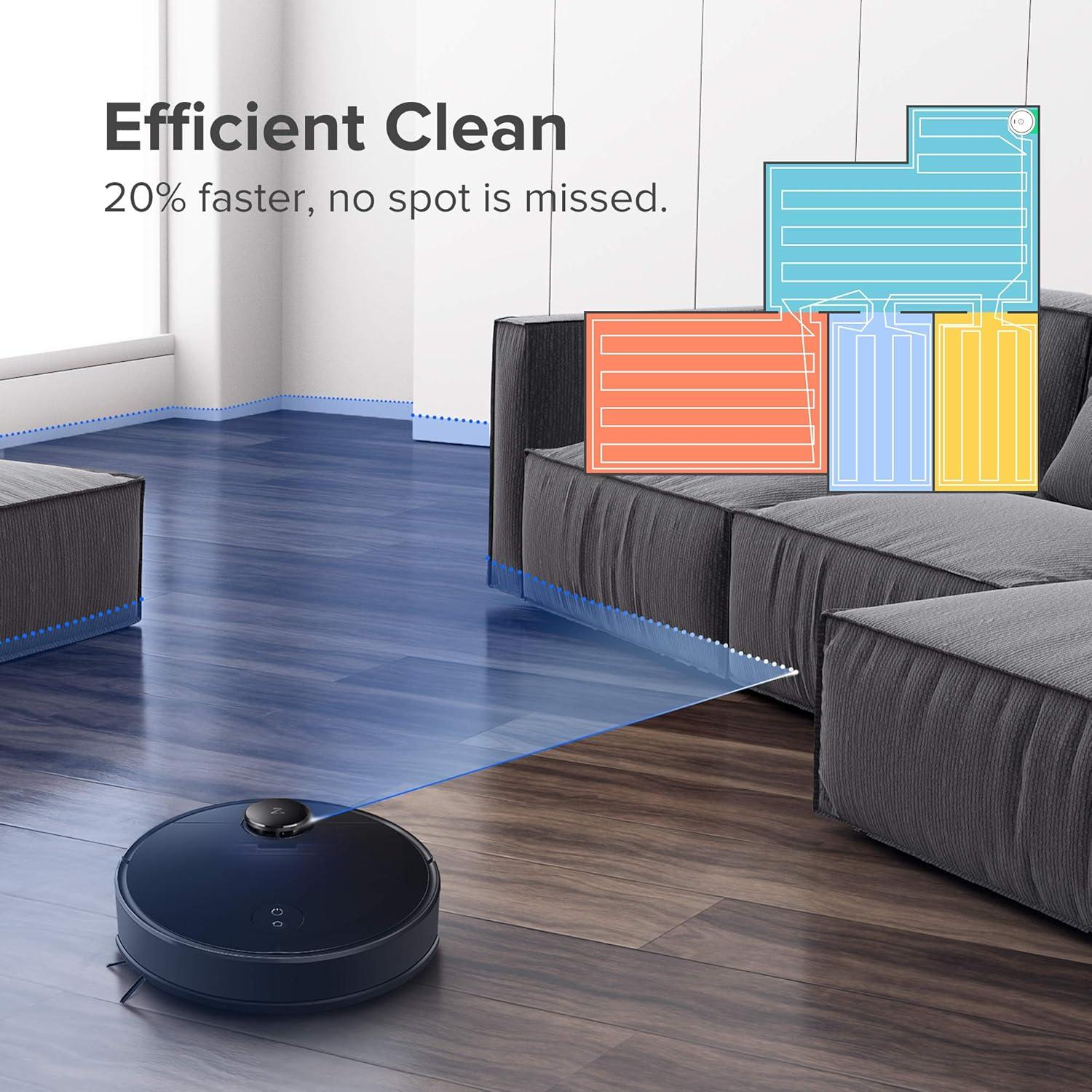 image:imageroborock Q10 S5 Robot Vacuum and Mop 10000Pa Suction Upgraded from Q8 max 70 Days SelfEmptying Obstacle Avoidance Sonic Mopping Dual AntiTangle Design Auto Mop Lifting Ideal for Pet HairS4