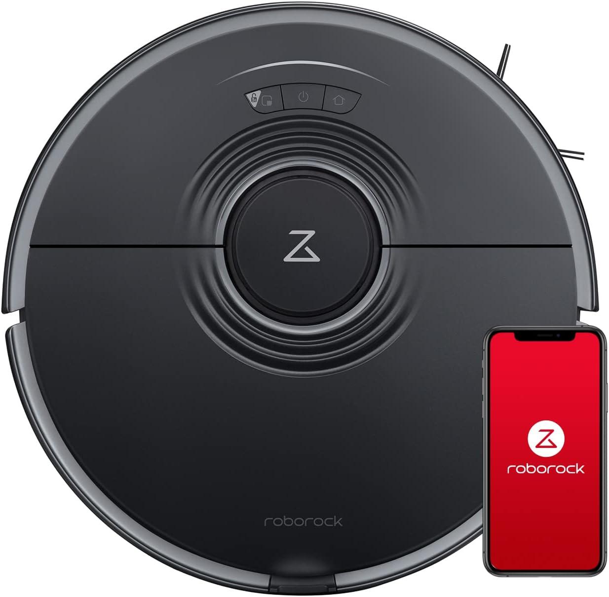 image:imageroborock Q10 S5 Robot Vacuum and Mop 10000Pa Suction Upgraded from Q8 max 70 Days SelfEmptying Obstacle Avoidance Sonic Mopping Dual AntiTangle Design Auto Mop Lifting Ideal for Pet HairS7