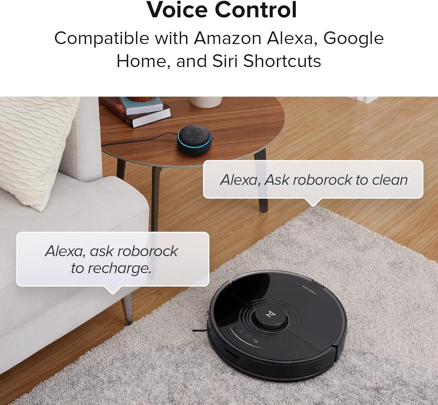 image:imageroborock Q10 S5 Robot Vacuum and Mop 10000Pa Suction Upgraded from Q8 max 70 Days SelfEmptying Obstacle Avoidance Sonic Mopping Dual AntiTangle Design Auto Mop Lifting Ideal for Pet HairS7