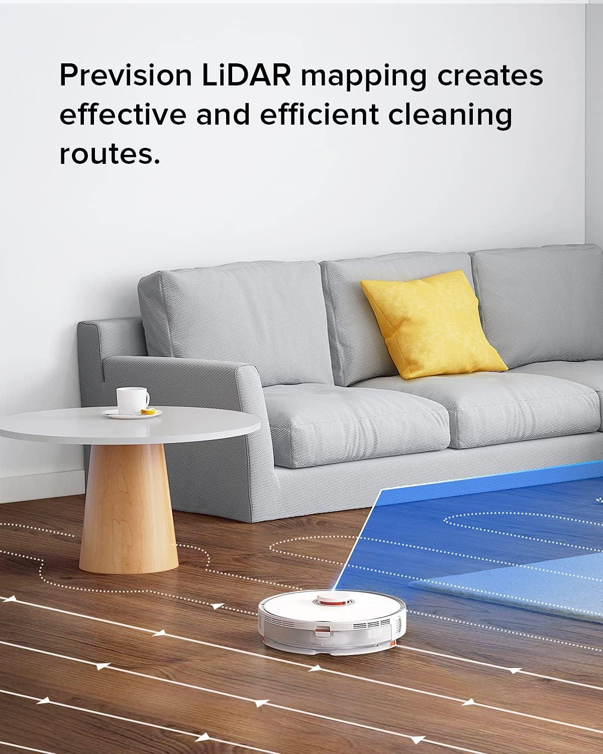 image:imageroborock Q10 S5 Robot Vacuum and Mop 10000Pa Suction Upgraded from Q8 max 70 Days SelfEmptying Obstacle Avoidance Sonic Mopping Dual AntiTangle Design Auto Mop Lifting Ideal for Pet HairS5 Max