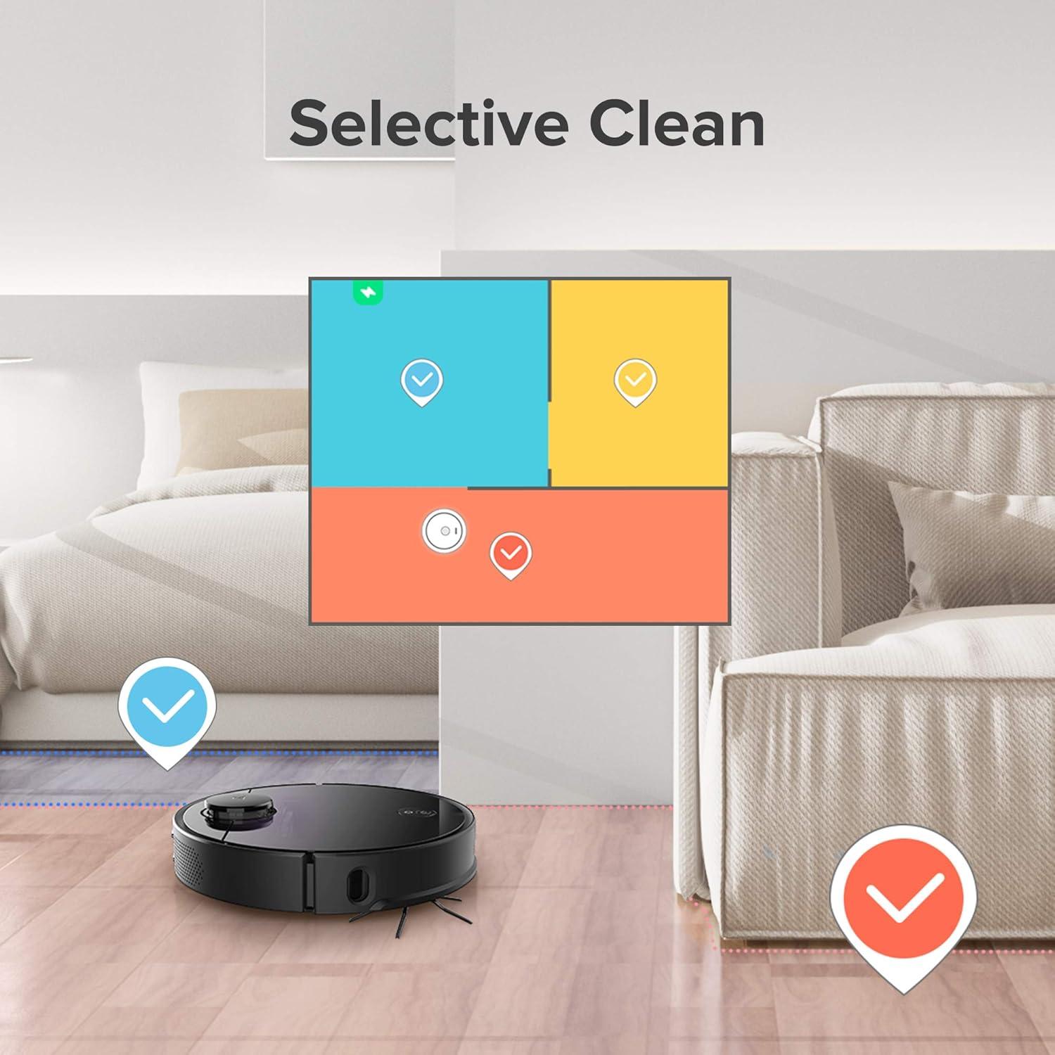 image:imageroborock Q10 S5 Robot Vacuum and Mop 10000Pa Suction Upgraded from Q8 max 70 Days SelfEmptying Obstacle Avoidance Sonic Mopping Dual AntiTangle Design Auto Mop Lifting Ideal for Pet HairS4