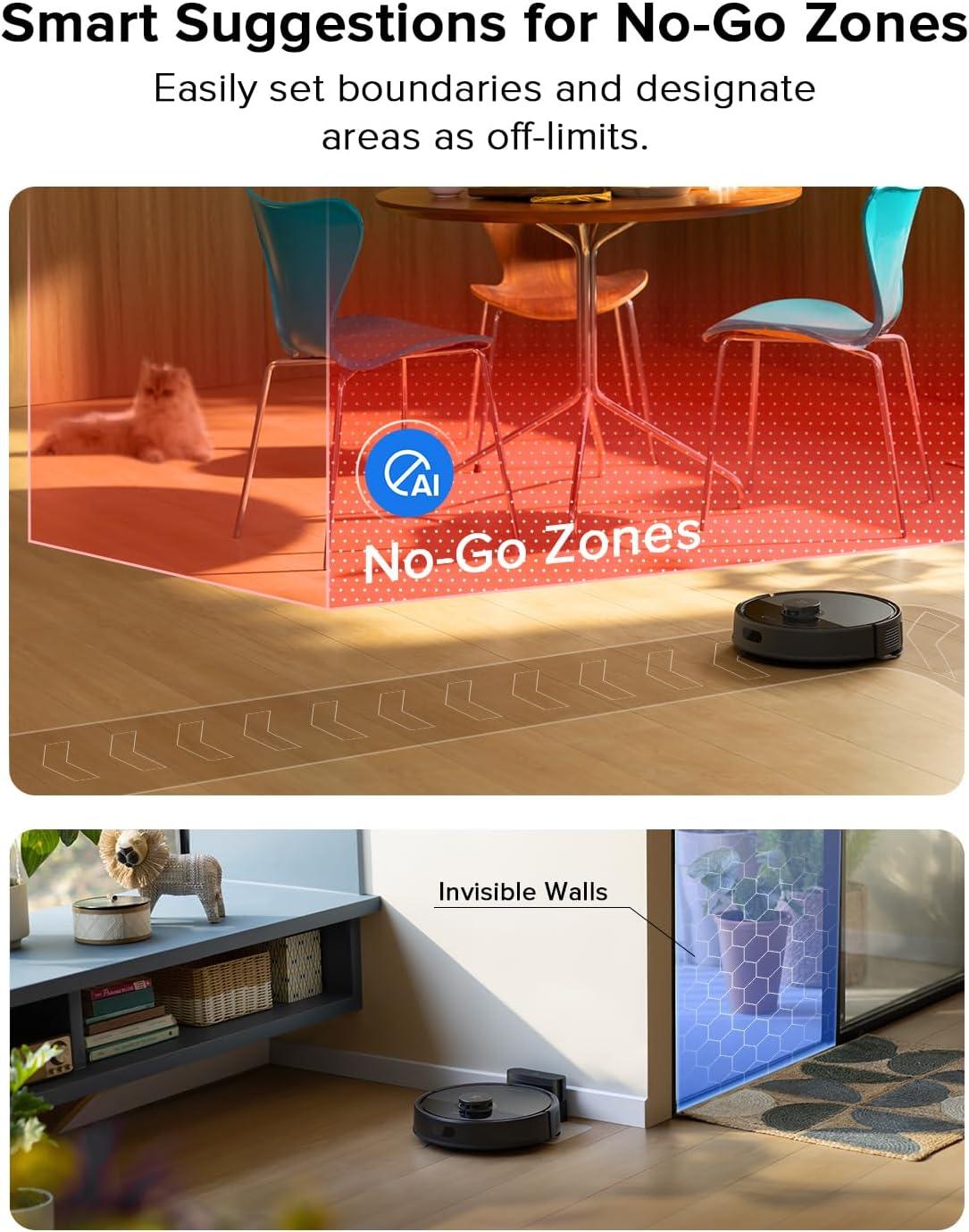 image:imageroborock Q7 L5 Robot Vacuum and Mop Combo 8000Pa Suction Upgraded from Q5 Pro Dual AntiTangle System LiDAR Navigation MultiLevel Mapping SelfCharging Robotic Vacuum Cleaner BlackQ7 L5 Black
