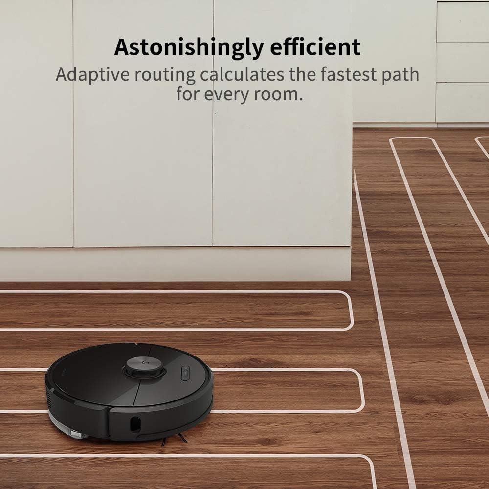 image:imageroborock Q7 L5 Robot Vacuum and Mop Combo 8000Pa Suction Upgraded from Q5 Pro Dual AntiTangle System LiDAR Navigation MultiLevel Mapping SelfCharging Robotic Vacuum Cleaner BlackS6 Black