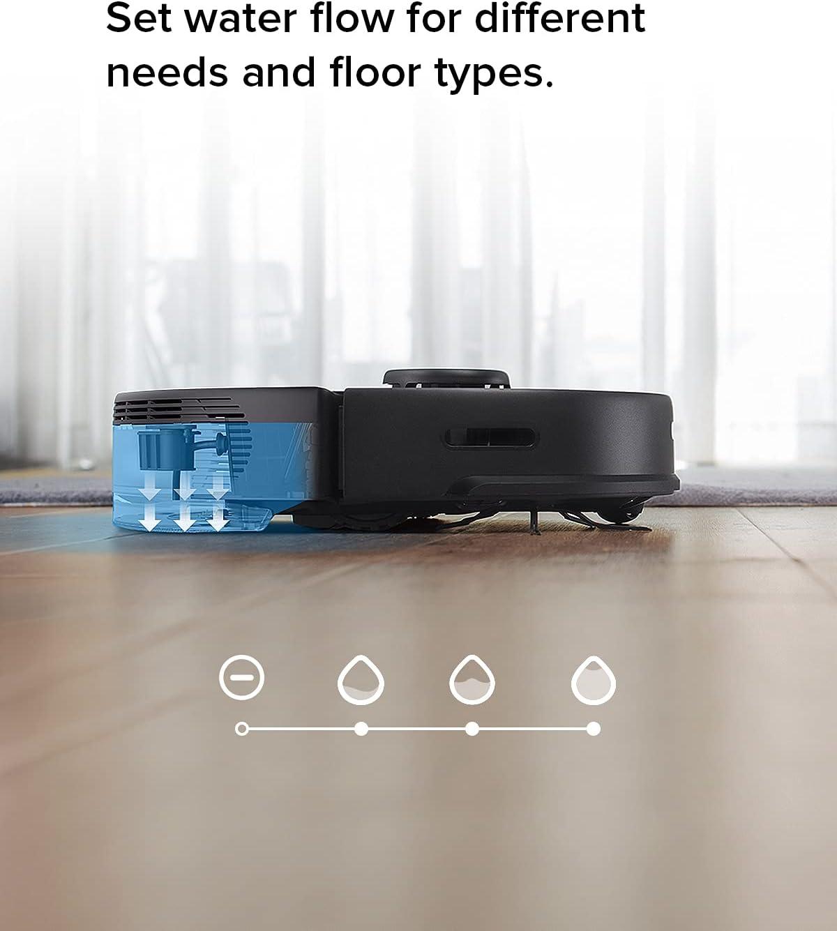 image:imageroborock Q7 L5 Robot Vacuum and Mop Combo 8000Pa Suction Upgraded from Q5 Pro Dual AntiTangle System LiDAR Navigation MultiLevel Mapping SelfCharging Robotic Vacuum Cleaner BlackS5 MAX Gray