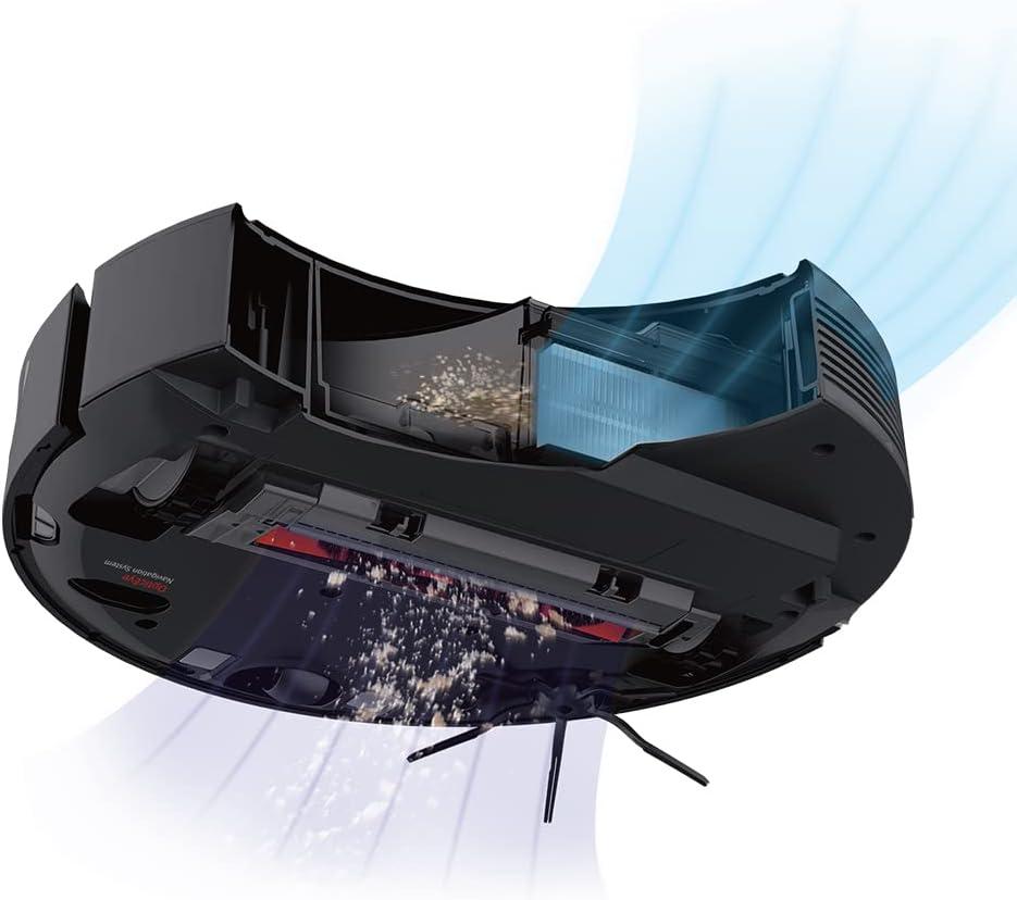image:imageroborock Q7 L5 Robot Vacuum and Mop Combo 8000Pa Suction Upgraded from Q5 Pro Dual AntiTangle System LiDAR Navigation MultiLevel Mapping SelfCharging Robotic Vacuum Cleaner BlackE55 Black