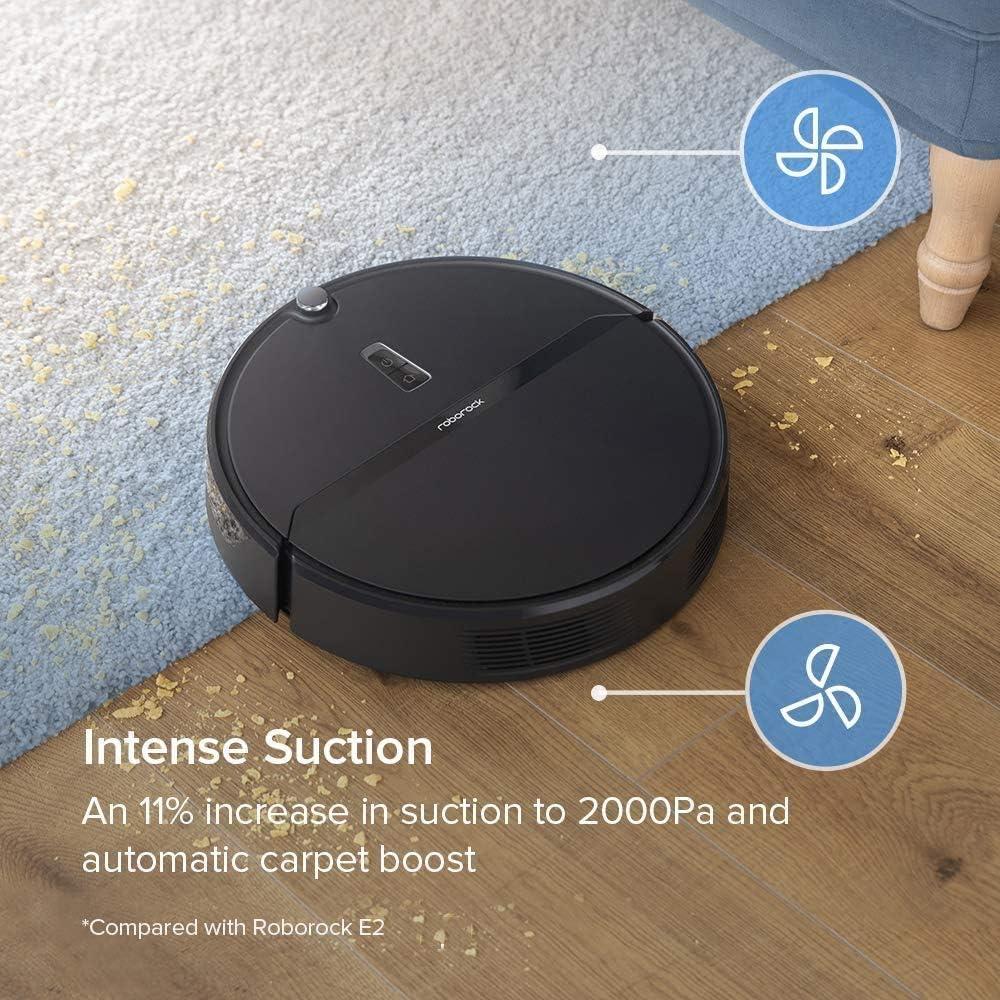 image:imageroborock Q7 L5 Robot Vacuum and Mop Combo 8000Pa Suction Upgraded from Q5 Pro Dual AntiTangle System LiDAR Navigation MultiLevel Mapping SelfCharging Robotic Vacuum Cleaner BlackE55 Black