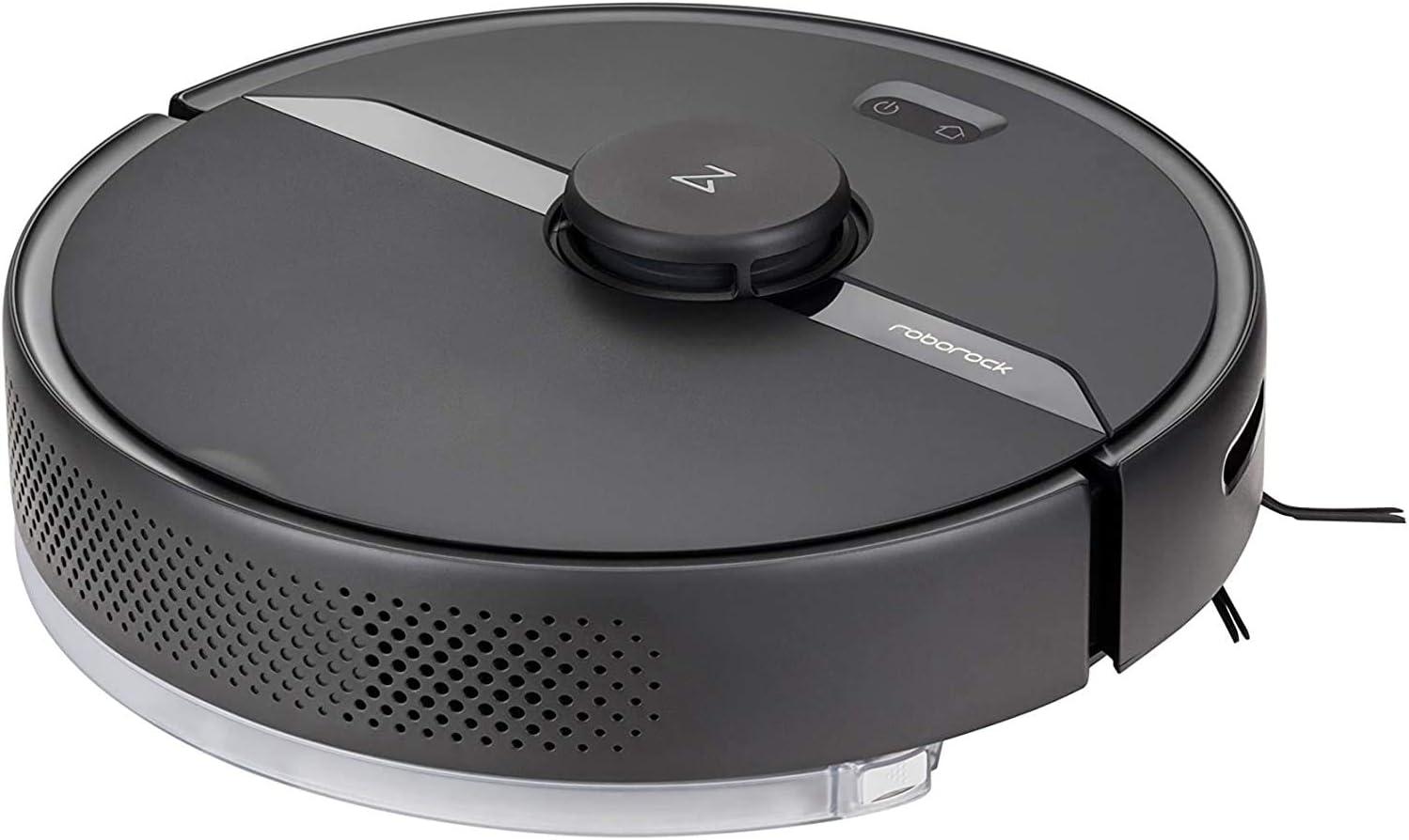 image:imageroborock Q7 L5 Robot Vacuum and Mop Combo 8000Pa Suction Upgraded from Q5 Pro Dual AntiTangle System LiDAR Navigation MultiLevel Mapping SelfCharging Robotic Vacuum Cleaner BlackS6 Pure Black
