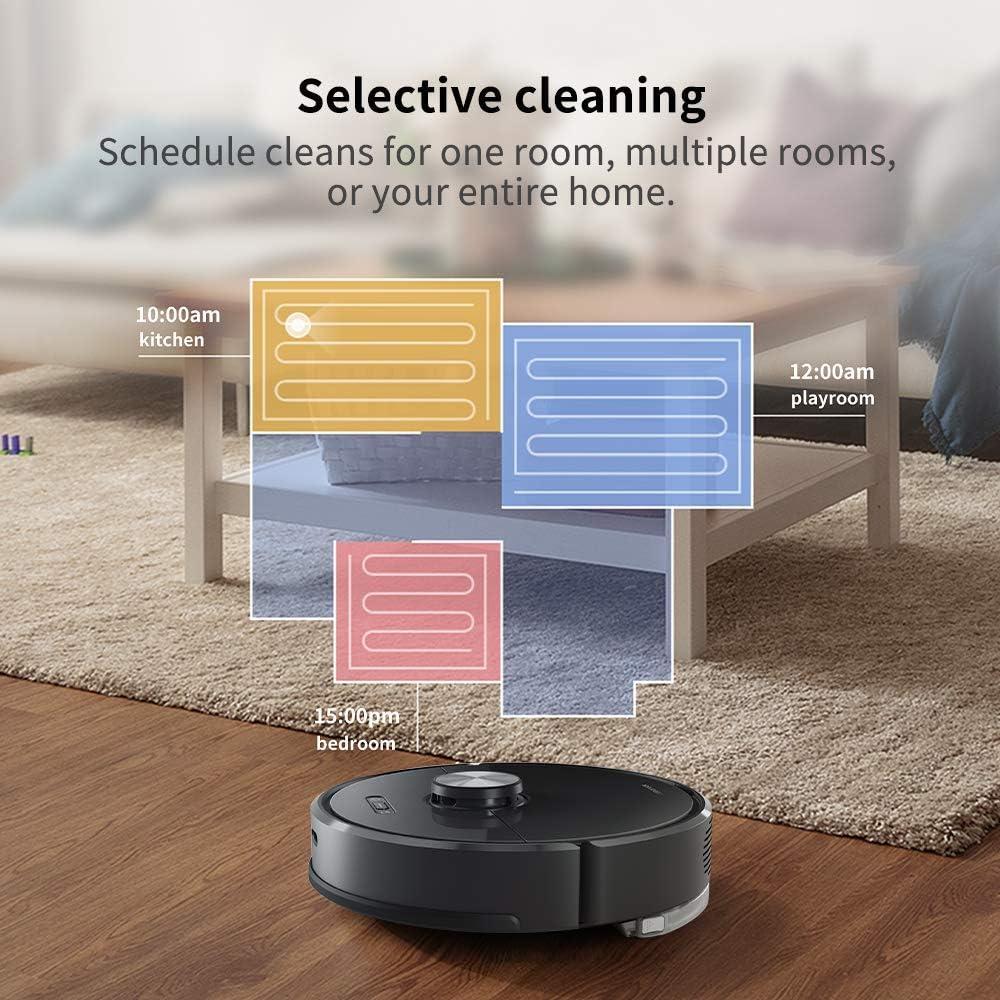 image:imageroborock Q7 L5 Robot Vacuum and Mop Combo 8000Pa Suction Upgraded from Q5 Pro Dual AntiTangle System LiDAR Navigation MultiLevel Mapping SelfCharging Robotic Vacuum Cleaner BlackS6 Black
