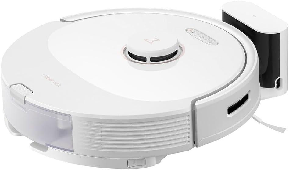 image:imageroborock Q8 Max Robot Vacuum and Mop Cleaner DuoRoller Brush 5500Pa Strong Suction Lidar Navigation Obstacle Avoidance MultiLevel Mapping Perfect for Pet HairQ8 Max White