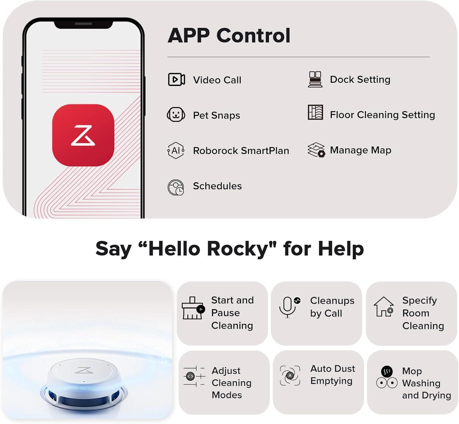 image:imageroborock Qrevo CurvX Robot Vacuum and Mop 22000Pa Suction 314 Ultra Slim ZeroTangling Design Reactive AI Obstacle Recognition AdaptiLift Chassis Auto Hot Water Mop Washing amp DryingRoborock Qrevo Curv WHITE