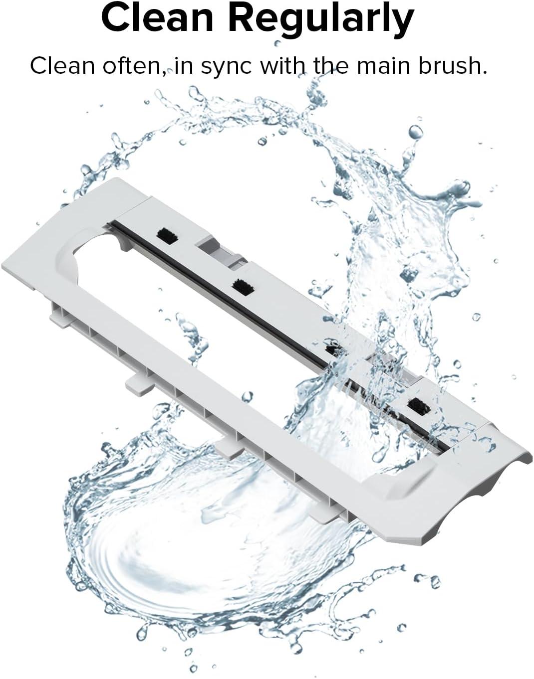 image:imageroborock Rubber Main Brush Cover Replacement Saros Z70 Robot Vacuum CleanerMain Brush Cover Type E