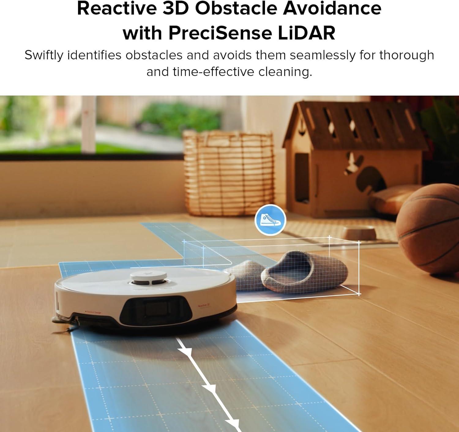 image:imageroborock S8 Max Ultra with Auto Water Refilling and Drainage System Robot Vacuum and Mop FlexiArm Design Smart Dirt Detection SelfEmptying 8000Pa Suction for Various Floors Pet Hair WhiteS8 Max Ultra White