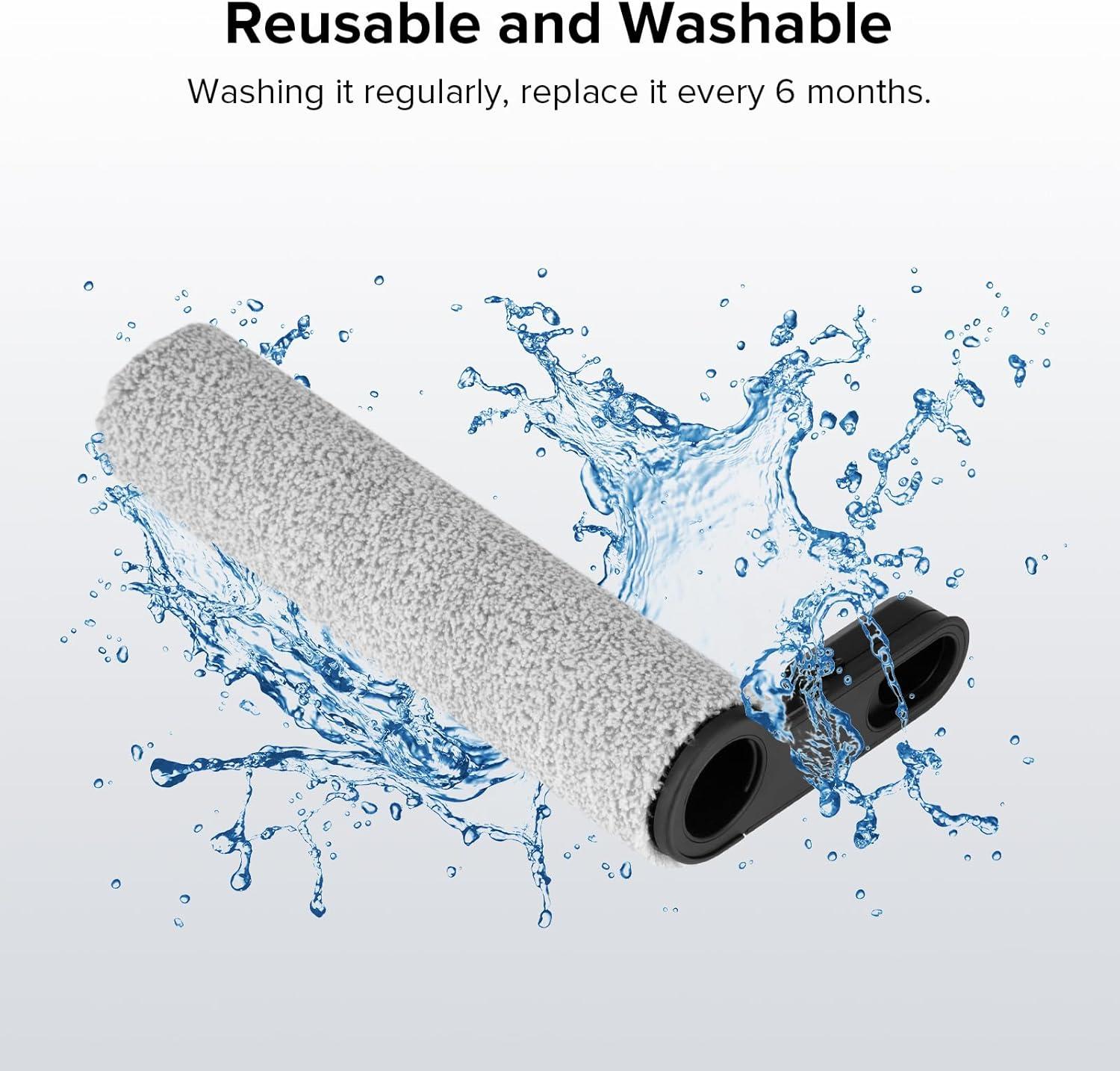 image:imageroborock Soft Roller Brush for Flexi Lite Cordless Wet Dry Vacuum Cleaner Mop Vacuum Replacement Parts Accessory Kit