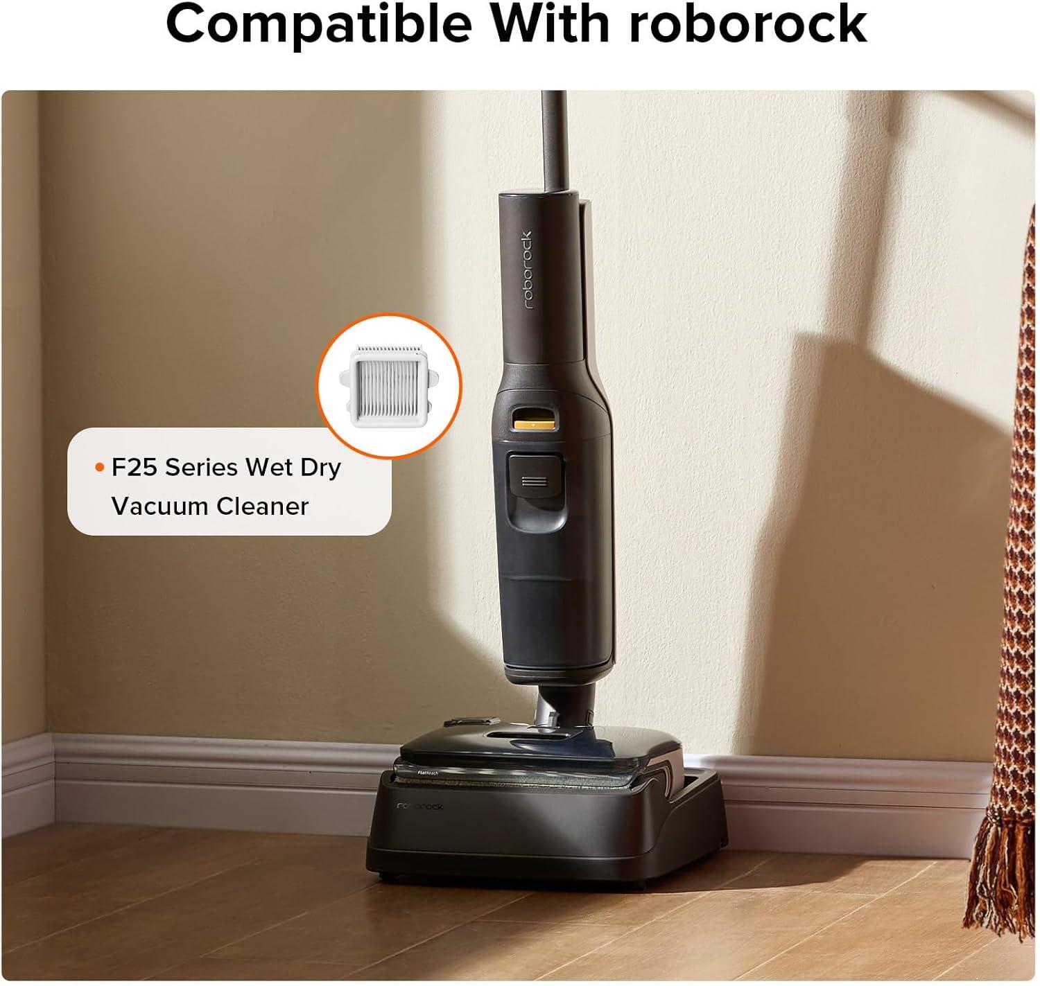image:imageroborock Washable Filter Replacement for F25 Series Wet Dry Vacuum Cleaner Mop Vacuum Replacement Filter Parts Accessories