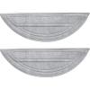 image:imageroborock 2 Pack Microfiber Mop Cloths and 2 Pack Edge Mop Cloths for Saros 10 Robot Vacuum Cleaner Mop Pad Replacement AccessoriesMop Cloth1
