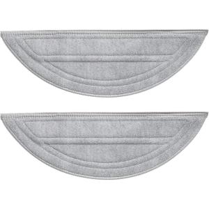 roborock 2 Pack Microfiber Mop Cloths for Saros 10 Robot Vacuum Cleaner, Mop Pad Replacement Accessories(Mop Cloth-1)