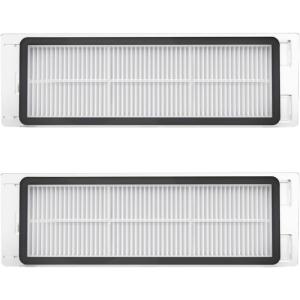 roborock 2 Pack Washable Filter for S8 MaxV Ultra, S8 Max Ultra, S8 Max(V) Ultra with Auto Water Refilling and Drainage System Robot Vacuum Cleaners, High Efficiency Filters Replacement Parts(Filter-D)
