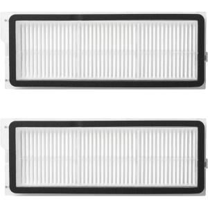 roborock 2 Pack Washable Filter for S8 MaxV Ultra, S8 Max Ultra, S8 Max(V) Ultra with Auto Water Refilling and Drainage System Robot Vacuum Cleaners, High Efficiency Filters Replacement Parts(Filter-E)