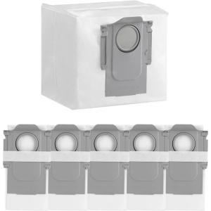 roborock 6 Packs Disposable Dust Bags for QV35A, Saros10series, QrevoEdgeS5A, QrevoCurv2Flow, QrevoCurv CurvX S5X, QrevoSlim, S8MaxVUltra, S8MaxUltra, QrevoMaxV,QrevoEdge, QRevo series Robot Vacuum(2-Dust Bag)