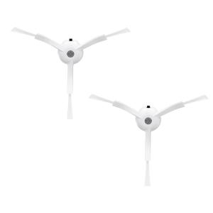 roborock Side Brushes Replacement (2 Pieces) for S8 Pro Ultra, S7 Max Ultra, Q Revo, Series of S7 MaxV/S7/Q7Max/Q8 Max/S8/Q7/Q5/S6/S5/S4/E5/E4/E3/E2 Robot Vacuum Cleaner, White(Side Brush – Type C)