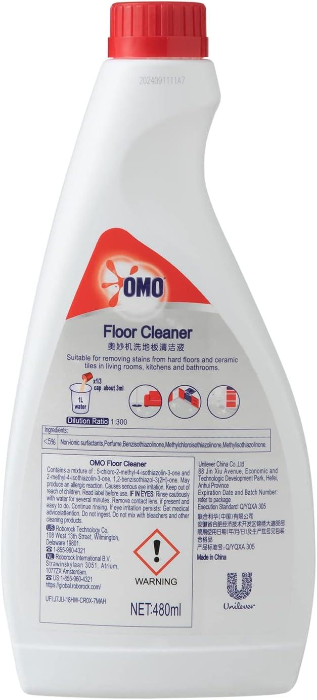 image:imageOfficial Roborock MultiSurface Floor Solution Dilution Ratio 1300 Compatible with Ultra All Roborock Robot Vacuums with Mopping and Vacuum Mop 162 oz Concentrate
