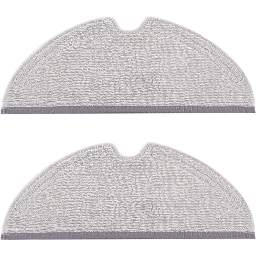 image:imageroborock 2 Pack Microfiber Mop Cloths for Q 5 Q5 Pro Q5 Pro Q7 Q7Max Q8Max Q8Max E Series S5 S5 Max S 6 S6 Pure S6 MaxV Robot Vacuum Cleaner Mop Pad Replacement AccessoriesMop Cloth1