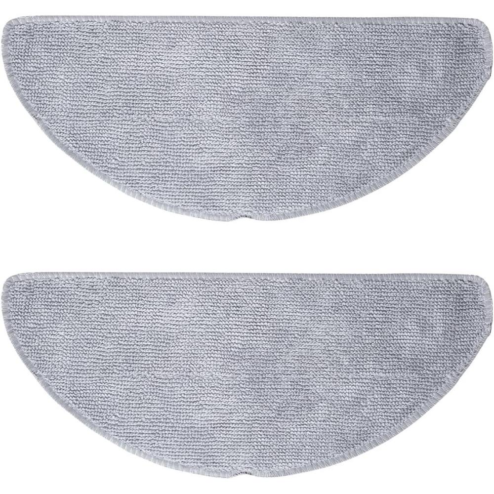 image:imageroborock 2 Pack Microfiber Mop Cloths for Q 5 Q5 Pro Q5 Pro Q7 Q7Max Q8Max Q8Max E Series S5 S5 Max S 6 S6 Pure S6 MaxV Robot Vacuum Cleaner Mop Pad Replacement AccessoriesMop Cloth4