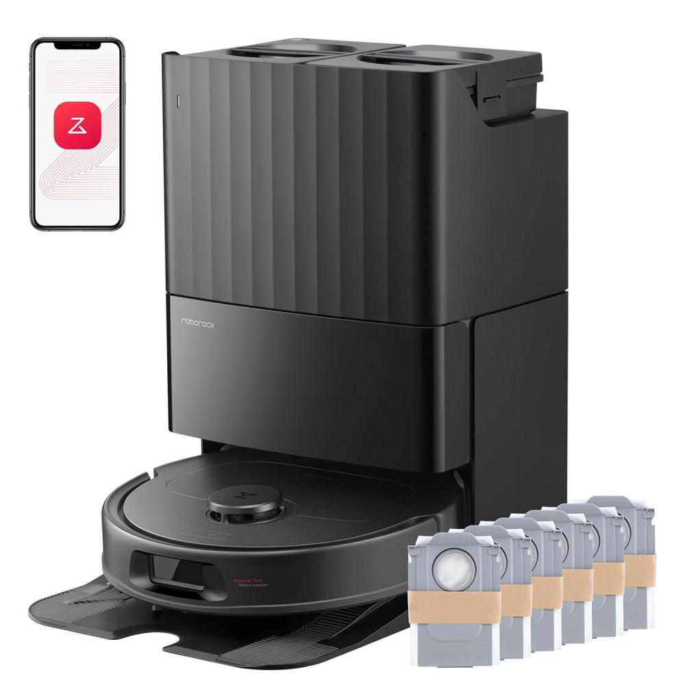 image:imageroborock QV 35S 6 Packs Disposable Dust Bags for QRevo Series