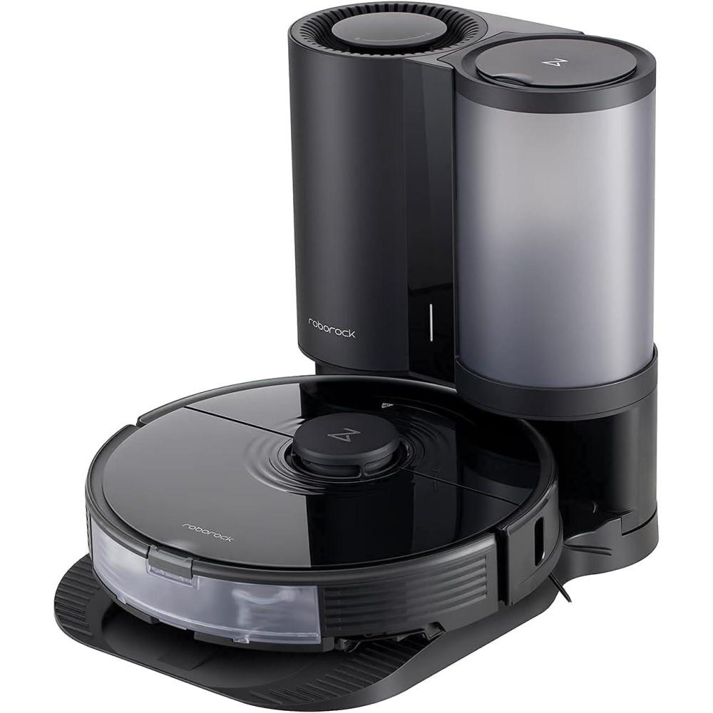 image:imageroborock S7 Robot Vacuum and Sonic Mop with SelfEmpty Dock Stores up to 60Days of Dust Auto Lifting Mop Ultrasonic Carpet Detection 2500Pa Suction