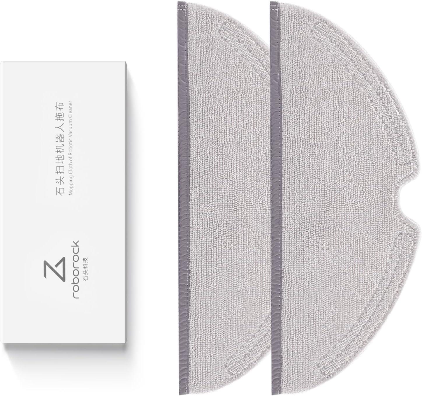 image:imageroborock 2 Pack Microfiber Mop Cloths for Q7 M5 Q7 M5 Q7 L5 Q7L5 Robot Vacuum Cleaner Mop Pad Replacement AccessoriesMop Cloth1 Pack of 2