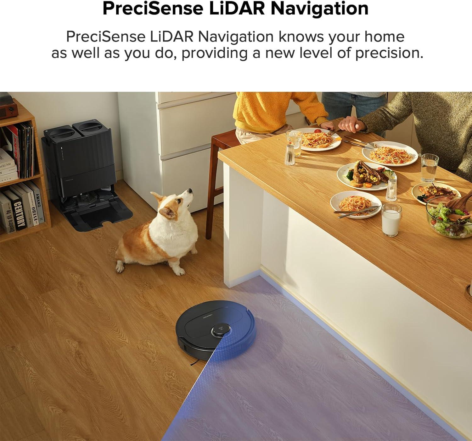 image:imageroborock Qrevo Pro Robot Vacuum and Mop with FlexiArm Design Edge Mopping Dynamic Hot Water Mop Washing and Auto Mop Drying 7000 Pa Suction Renewed