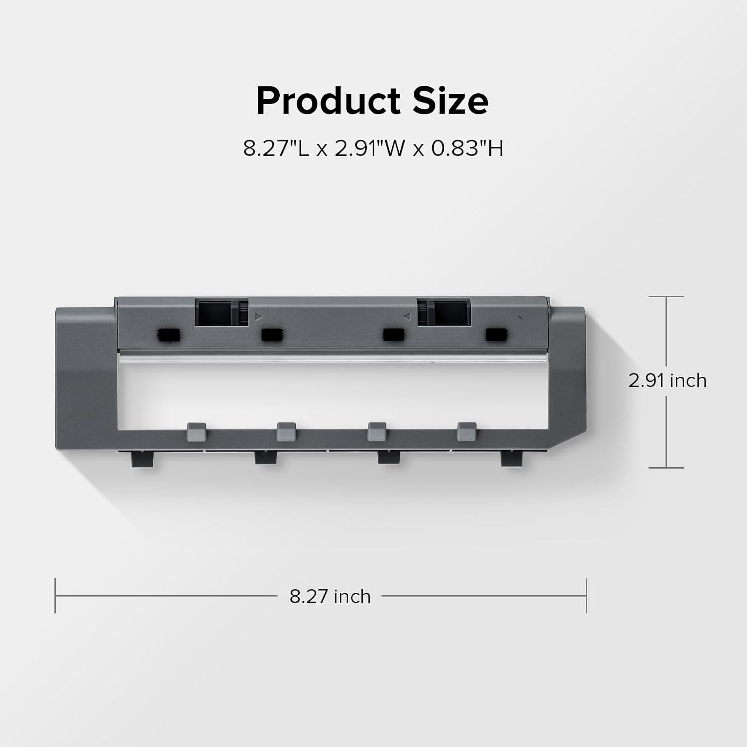 image:imageroborock Rubber Main Brush Cover Guards for S7 S7 Q7 Q7 Max Roller Brush Cover Replacement Parts WhiteMain Brush Cover Type A