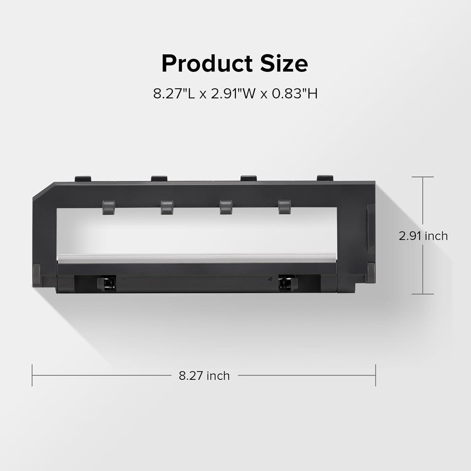 image:imageroborock Rubber Main Brush Cover Replacement Q Revo Qrevo MaxV Qrevo S and Q Revo Pro QV 35ARobot Vacuum Cleaner Roller Brush Cover Accessories Parts WhiteMain Brush Cover Type G