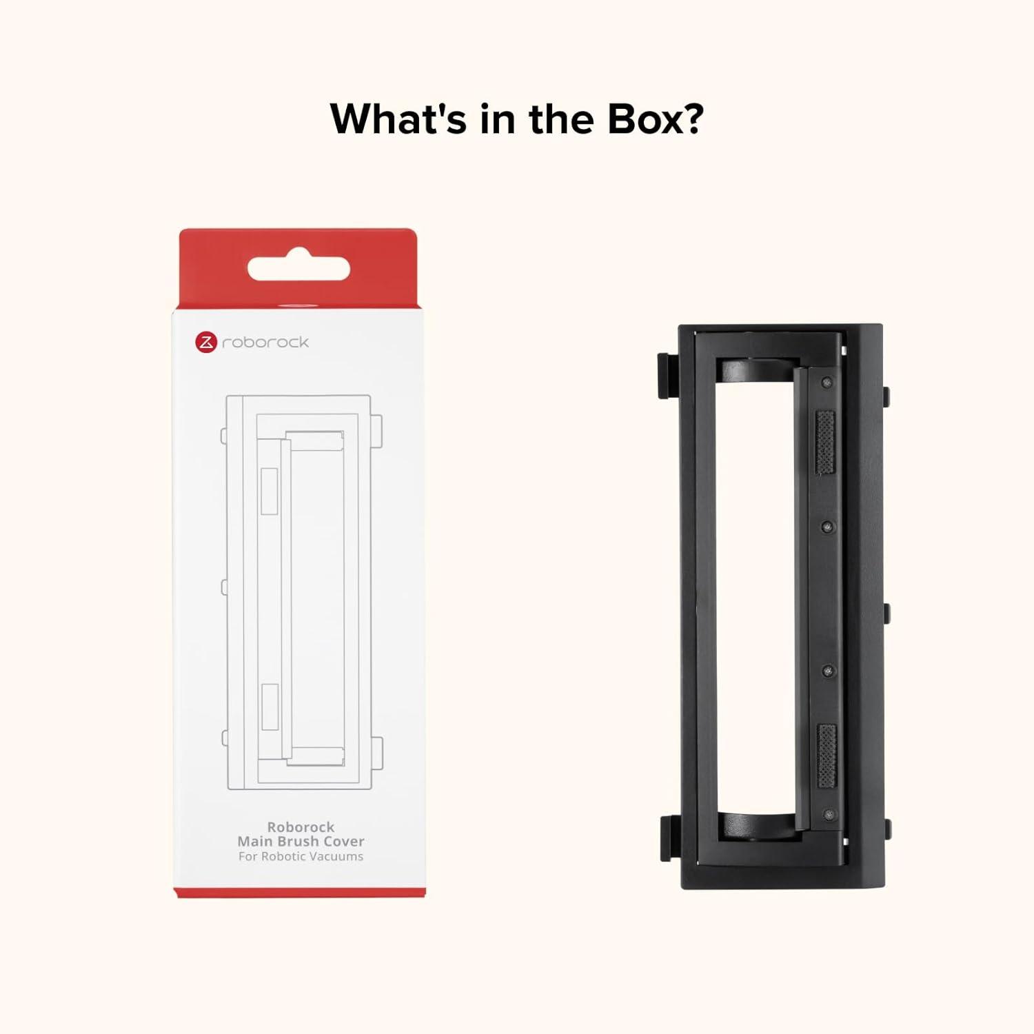 image:imageroborock Rubber Main Brush Cover Replacement for Q7 M5 Q7 M5 Q7 L5 Q7L5 Robot Vacuum Cleaners Light GrayRubber Main Brush Cover1