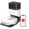 image:imageroborock S8 Robot Vacuum Sonic Mop with SelfEmpty Dock Stores up to 60Days of Dust Auto Lifting Mop Ultrasonic Carpet Detection 6000Pa Suction White RenewedS80