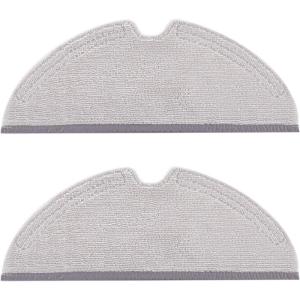 roborock 2 Pack Microfiber Mop Cloths for Q 5, Q5 Pro, Q5 Pro+, Q7, Q7Max, Q8Max, Q8Max+, E Series, S5, S5 Max, S 6, S6 Pure, S6 MaxV Robot Vacuum Cleaner, Mop Pad Replacement Accessories(Mop Cloth-1)